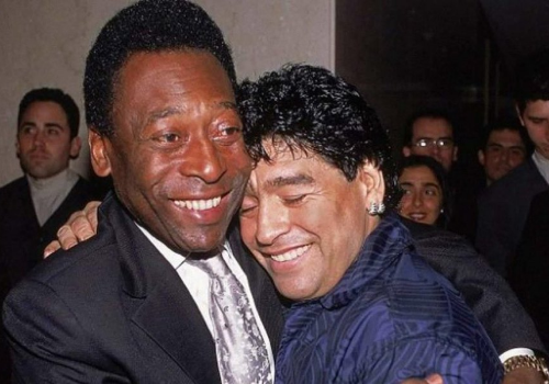 Pelé x Maradona