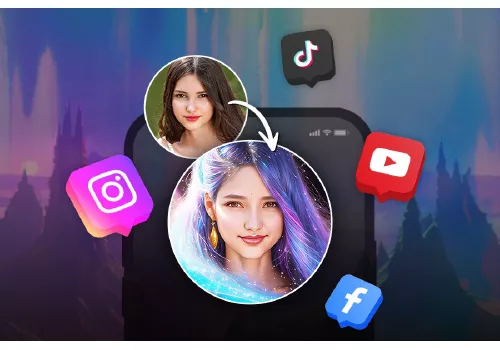 Baixe um aplicativo que simula corte de cabelo