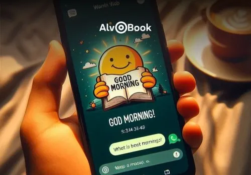 Aplicativo Figurinhas de bom-dia no celular