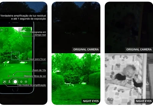 artigo de aplicativos de visão noturna