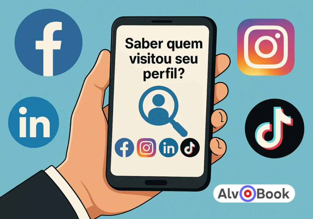 Saber quem visitou seu perfil: Descubra o que realmente funciona - AlvoBook