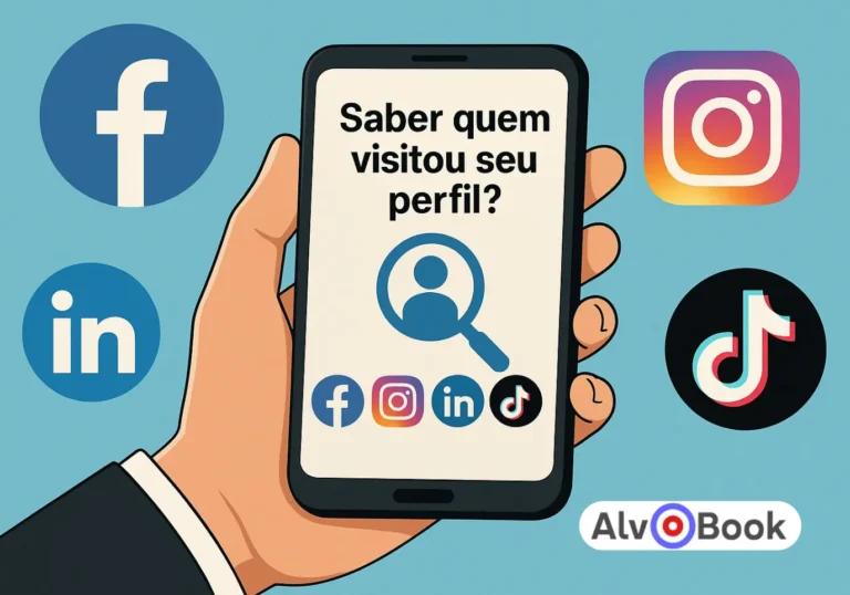 Saber quem visitou seu perfil: Descubra o que realmente funciona - AlvoBook