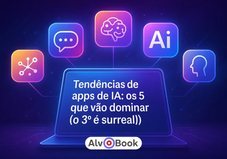 Tendências de apps de IA: os 5 que vão dominar (o 3º é surreal!) - Alvo Book
