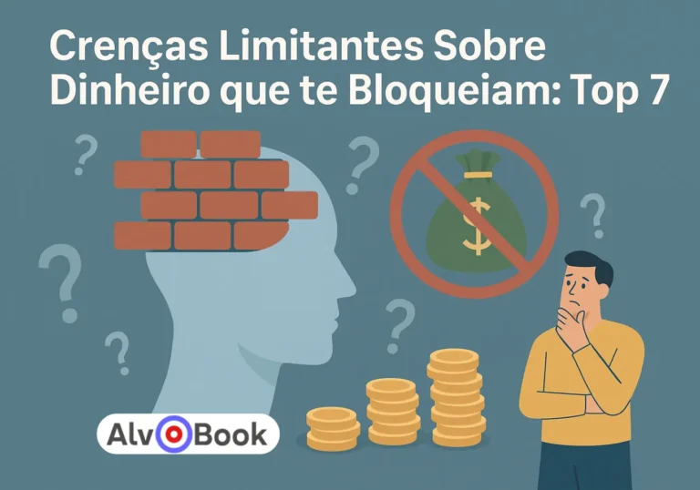 Crenças Limitantes sobre Dinheiro que te Bloqueiam: Top 7 - Alvo Book