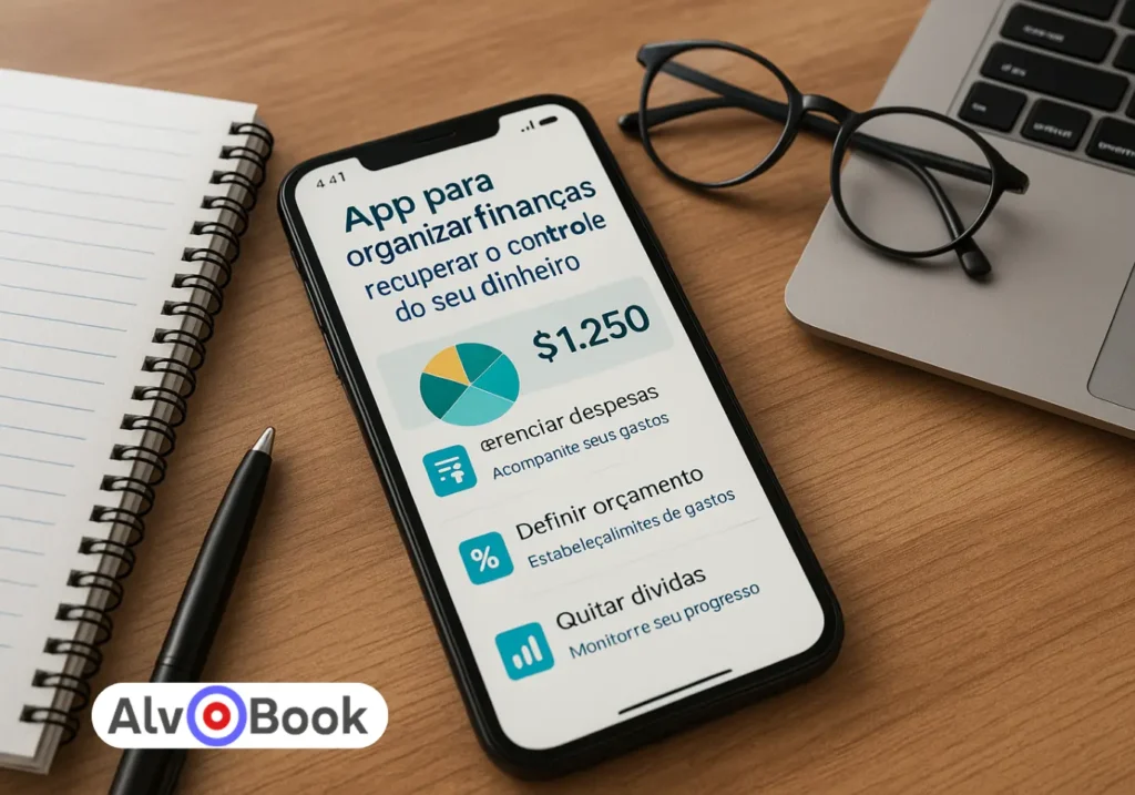 App para organizar finanças: recuperar o controle do seu dinheiro - Alvo Book