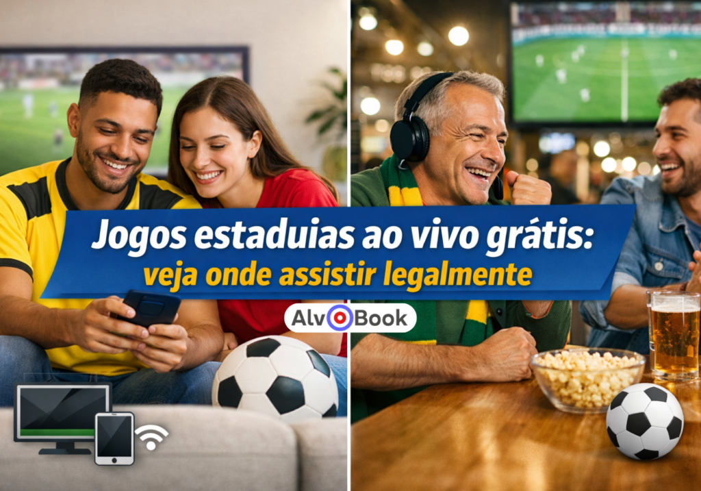 Jogos estaduais ao vivo grátis: veja onde assistir legalmente - Alvo Book